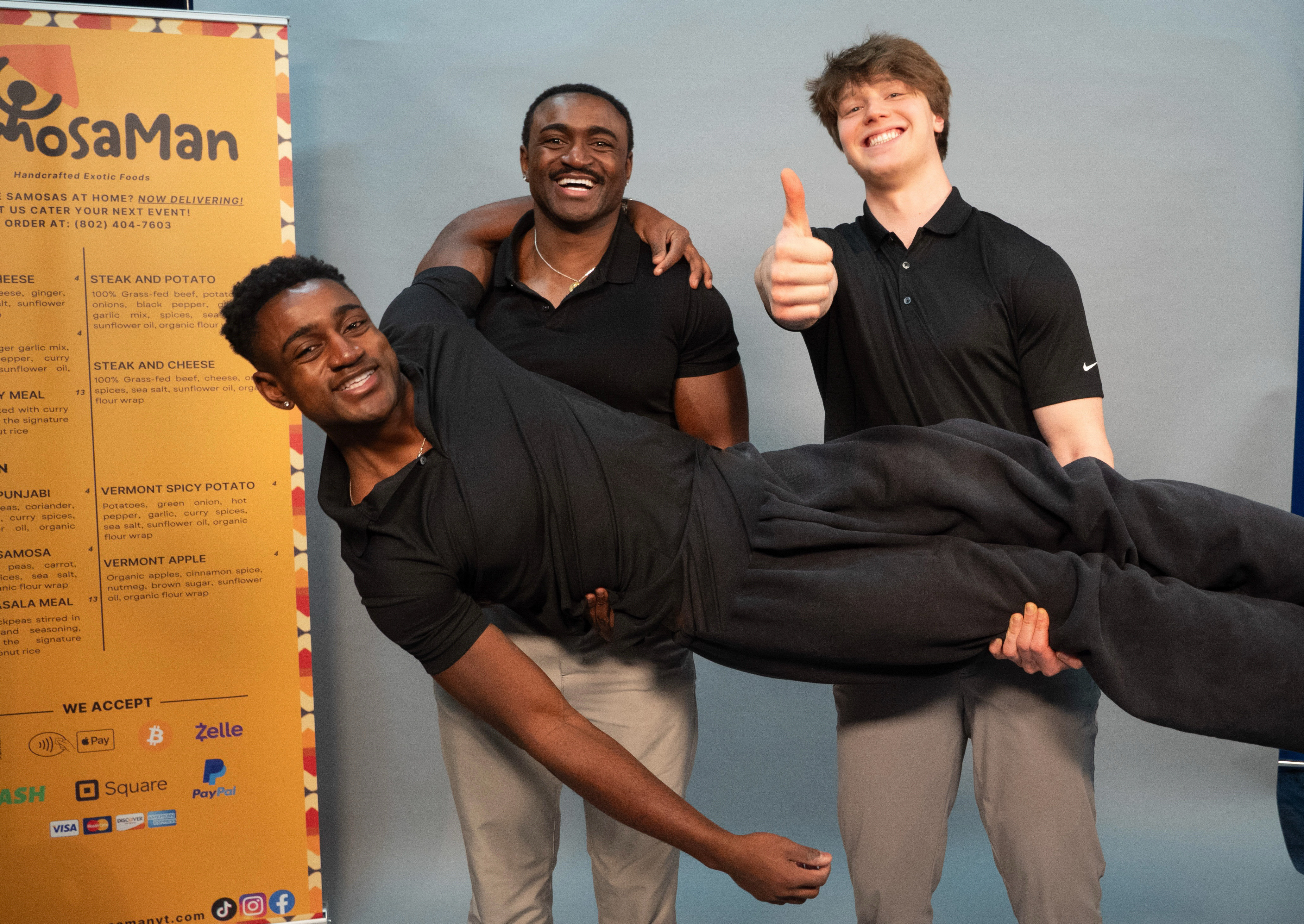 A picture of the Samosa Boys